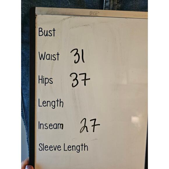 Democracy Ab"solution Mid-Rise Double Layer Kick Flare Jean sz 8 $90  WJ86 - Picture 10 of 10